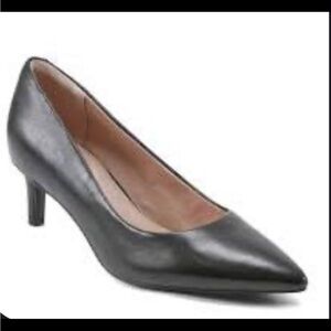 Rockport Dark Brown Pumps Medium High Heels with adiPRENE by Adidas for Comfort